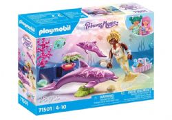 PLAYMOBIL PRINCESS MAGIC - SIRÈNE AVEC DAUPHINS #71501 (0524)